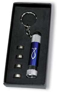 Schlüsselanhänger "Taschenlampe"
