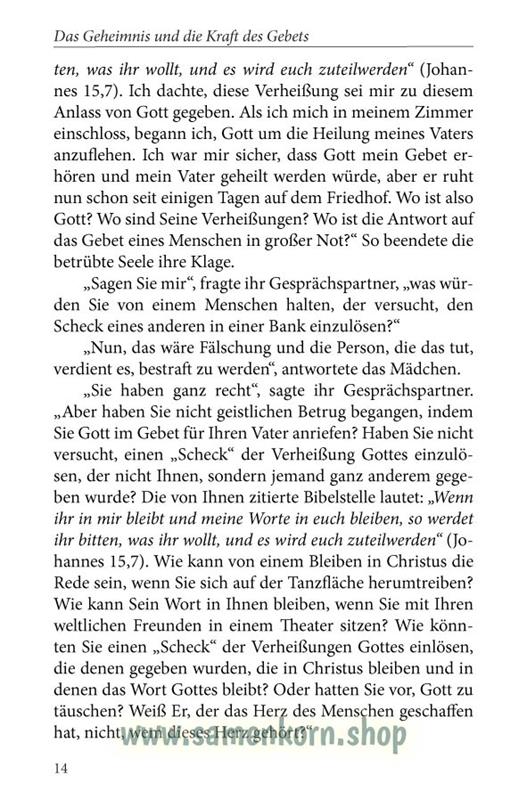 Das Geheimnis und die Kraft des Gebets / Buch