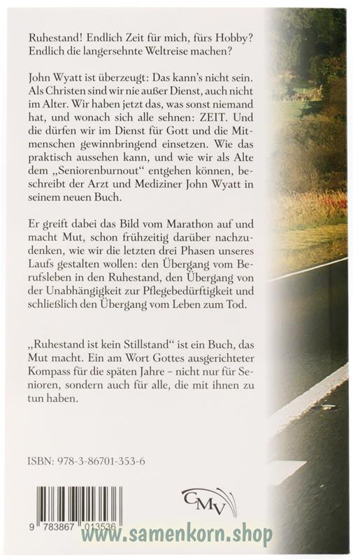 Ruhestand ist kein Stillstand / Buch
