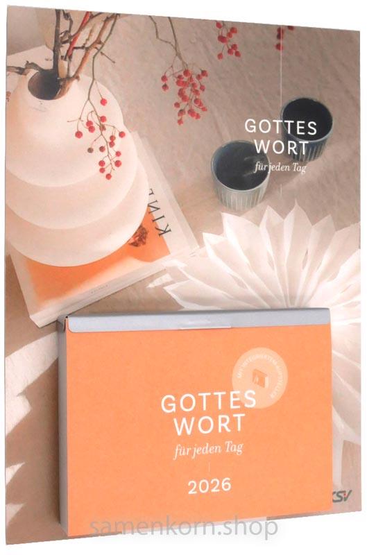 Gottes Wort für jeden Tag 2026 / Abreißkalender