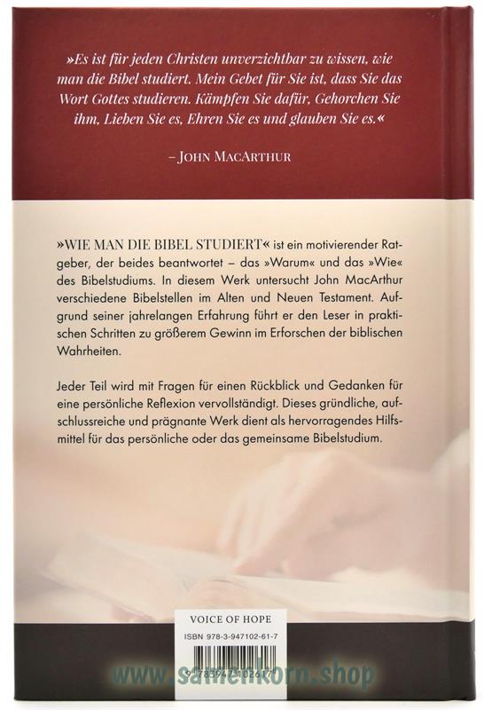 Wie man die Bibel studiert / Buch