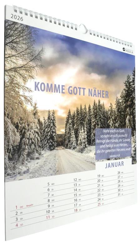 Wandkalender 2026 Deutsch