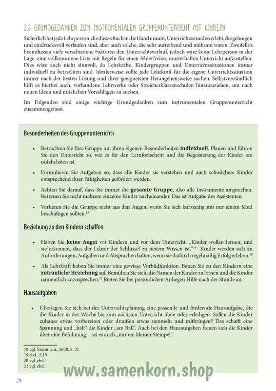 Gemeinsam lernen - Gemeinsam musizieren, Leiterheft