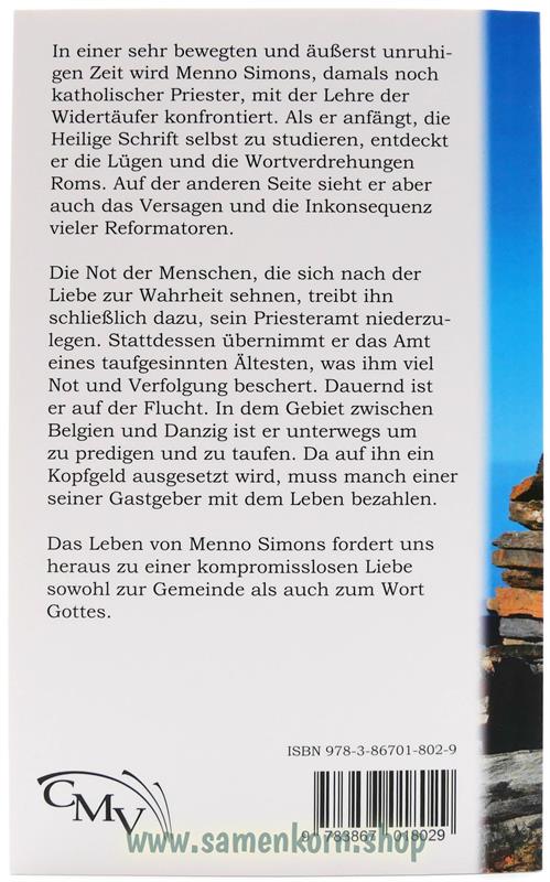 Menno Simons' Lebenswerk / Buch