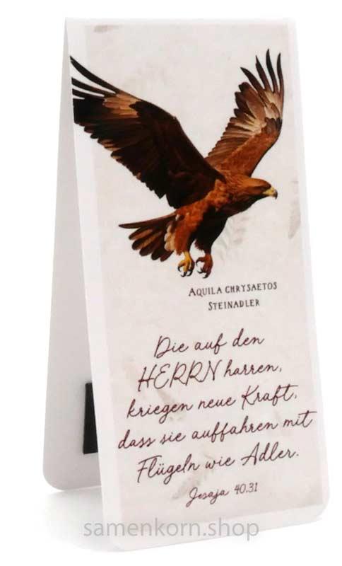 Magnetlesezeichen "Adler"