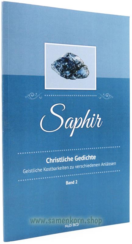 Saphir. Christliche Gedichte, Band 2 / Buch