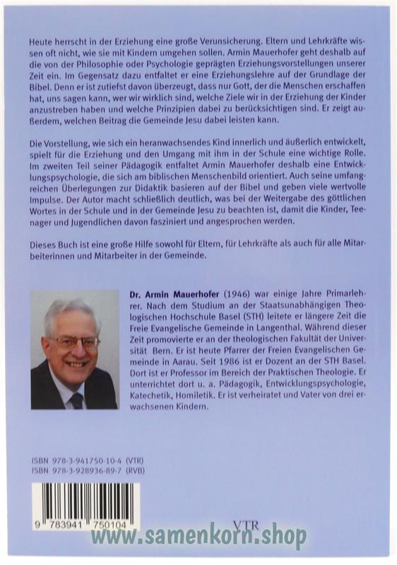 Pädagogik auf biblischer Grundlage / Buch