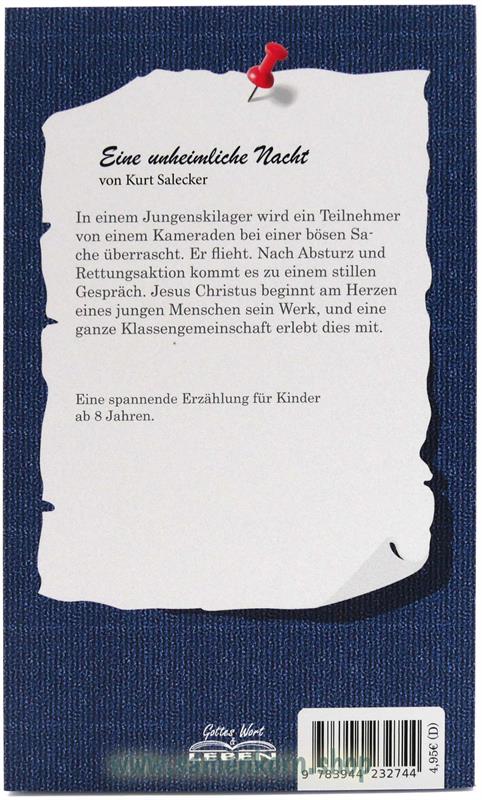 Eine unheimliche Nacht / Buch