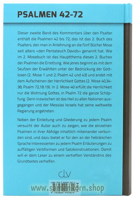 Kommentar zu den Psalmen 42-72 / Buch