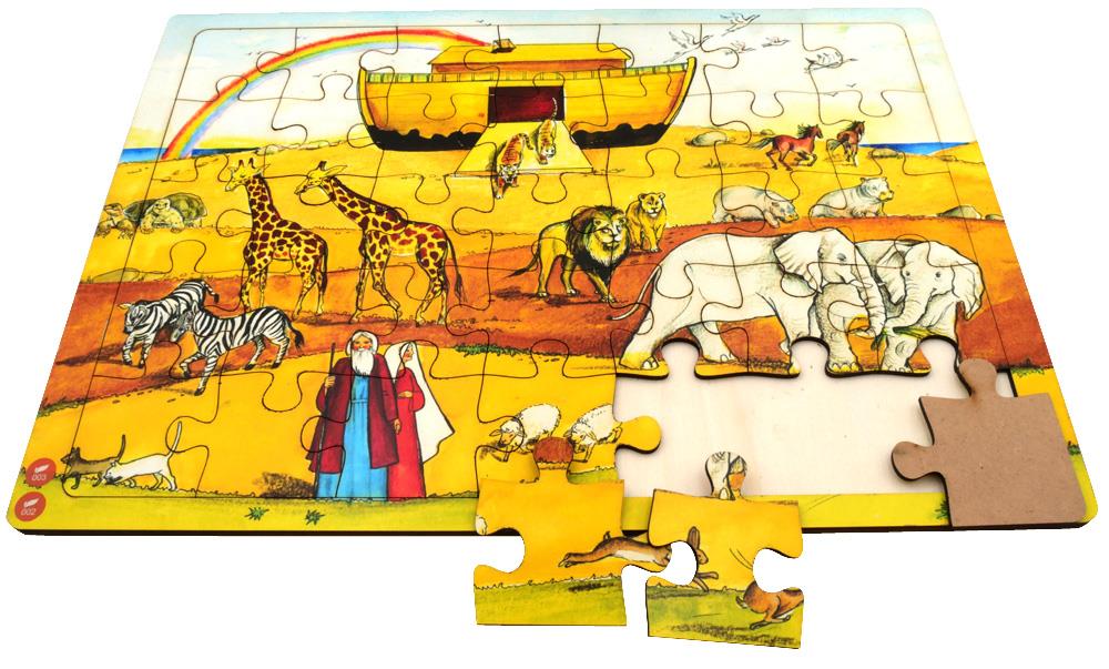 Audio-Holzpuzzle "Arche Noah"
