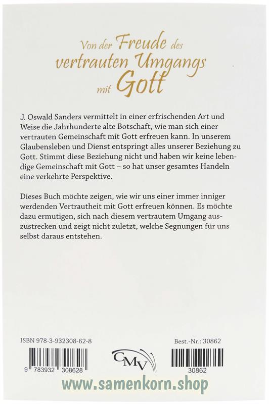 Von der Freude des vertrauten Umgangs mit Gott / Buch
