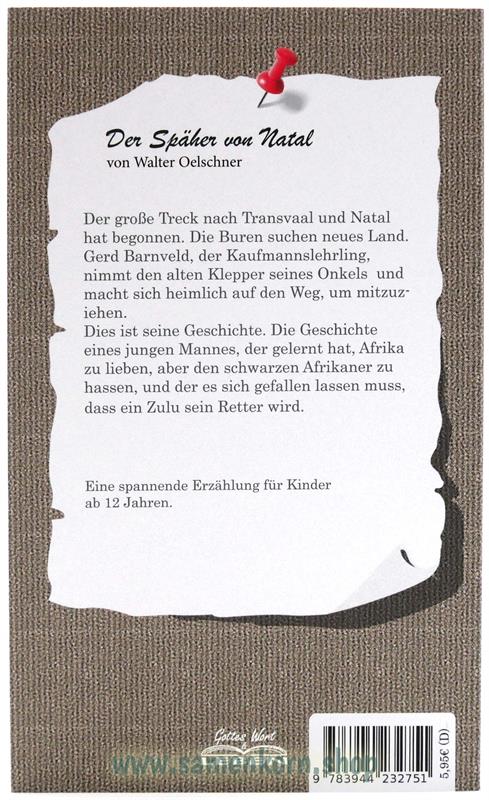 Der Späher von Natal / Buch