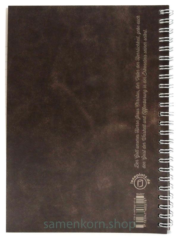 Stille Zeit mit Dir - Notizbuch, Lederoptik