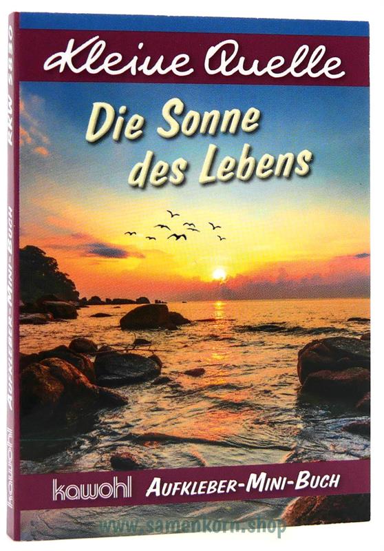 Aufkleber-Mini-Buch "Die Sonne des Lebens"