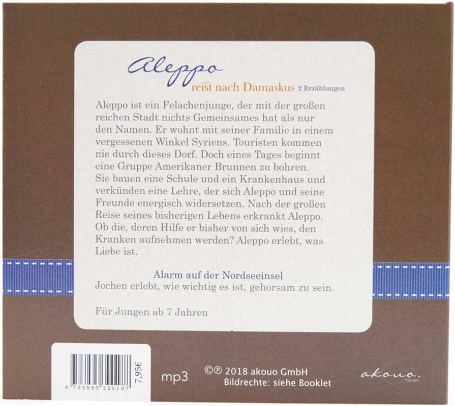 Aleppo reist nach Damaskus / Hörbuch-CD
