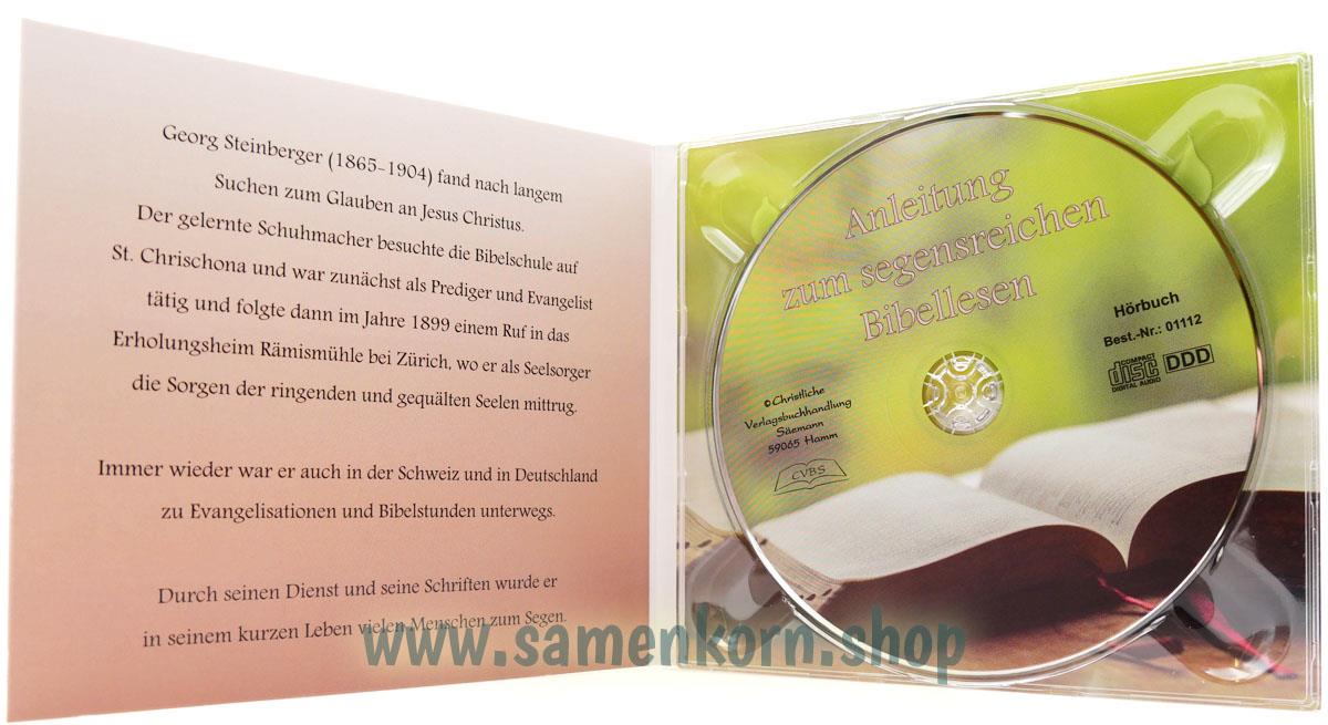 Anleitung zum segensreichen Bibellesen/ MP3-Hörbuch