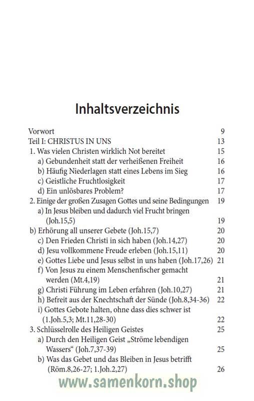 Christus in uns und durch uns / Buch