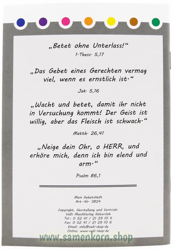 Mein GebetsHeft / Heft