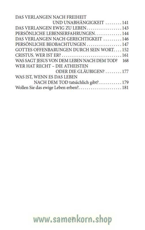 Gibt es ein Leben nach dem Tod? / Buch