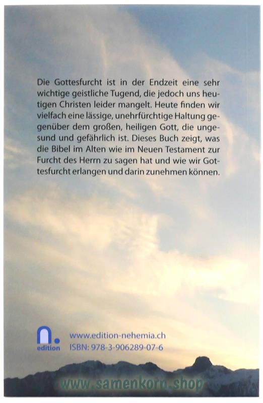 Gottesfurcht - Eine lebenswichtige Tugend in der Endzeit / Buch