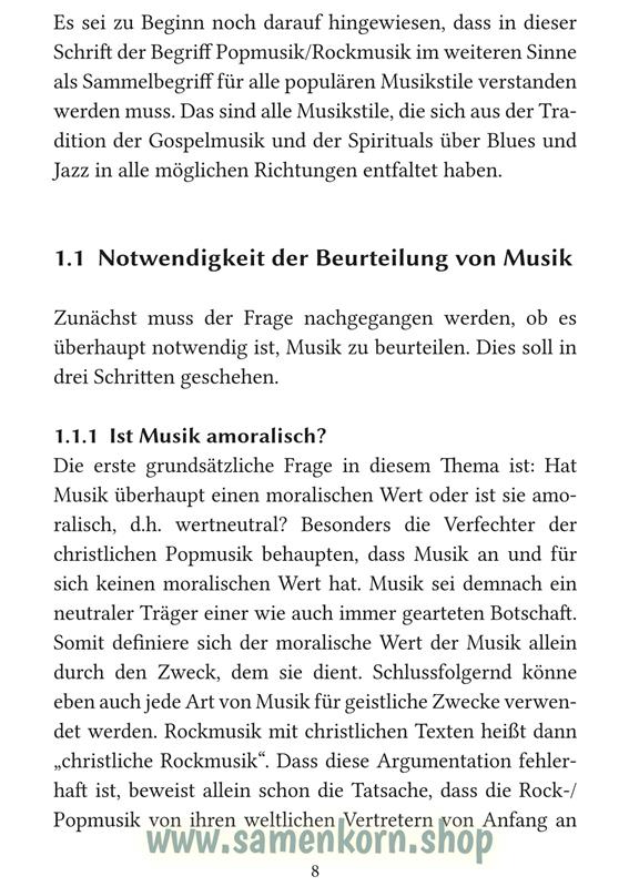 Moderne christliche Musik erkennen / Buch