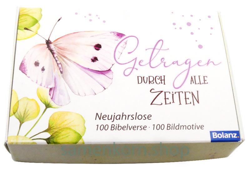 Neujahrslose "Getragen durch die Zeiten"/ Kartenset