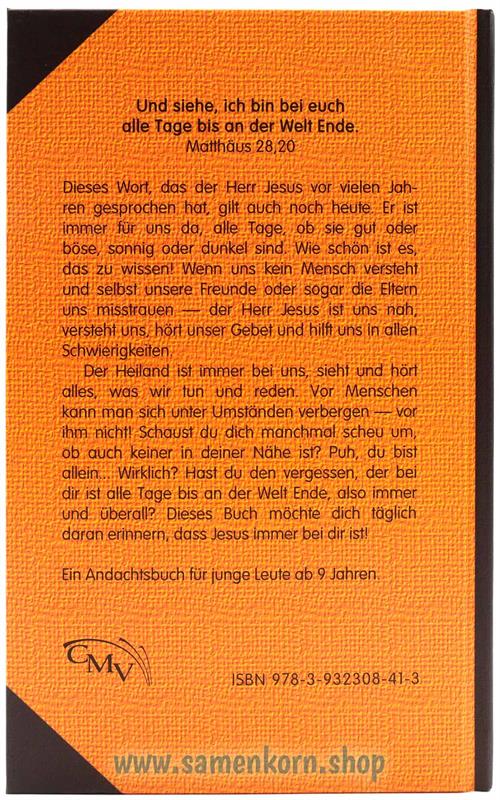 Jeden Tag ist Gott mir nah / Andachtsbuch