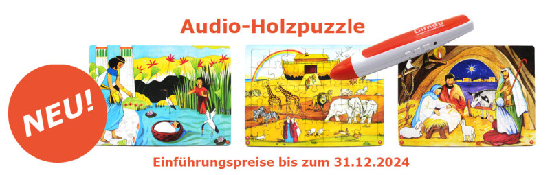 Biblische Geschichten zum Puzzlen und Zuhören | Für Kinder ab 4 Jahren