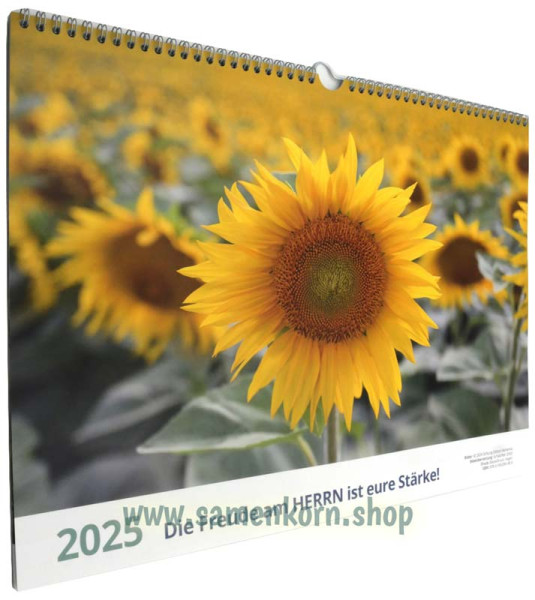 Wandkalender "Die Freude am Herrn..." 2025